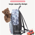 Shark shaped cute children's backpack